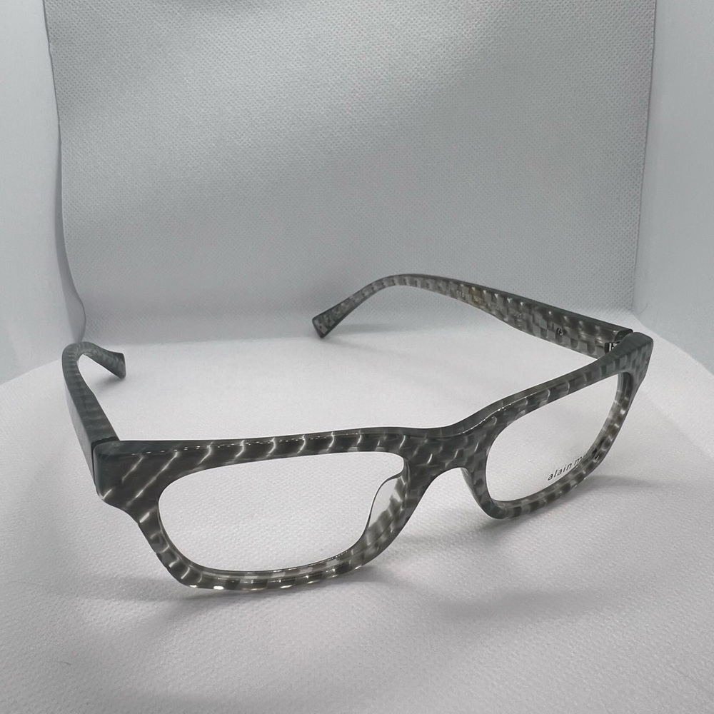 Alain Mikli White and Grey Silver Jul A03091 Frames‎